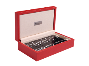 Domino Sets Black Dominoes<br>Jewelry Box