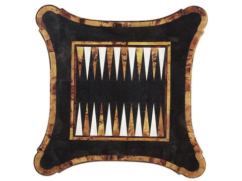 Butler Specialty Game Table - Mahogany/Pen-Shell Inlays