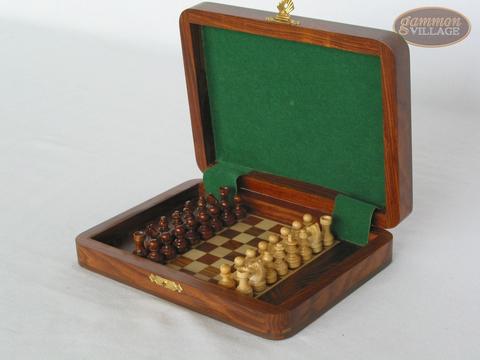 Small Folding Magnetic Chess Set