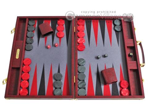 Hector Saxe Black Leather Poker 440 Set