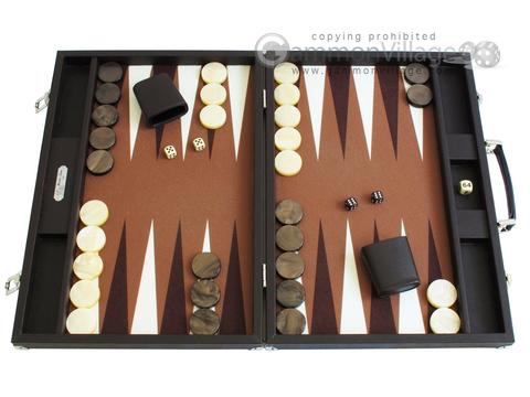 Hector Saxe Black Leather Poker 440 Set