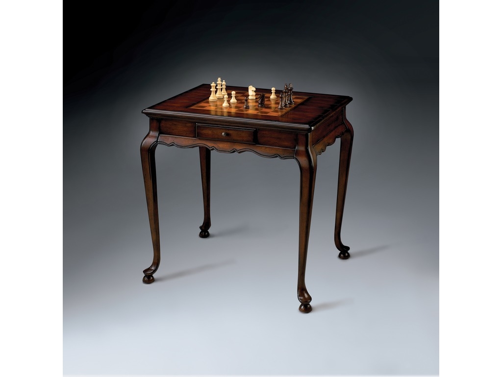 Multi-Purpose Game Table by Butler Specialty - Basswood/Black Licorice