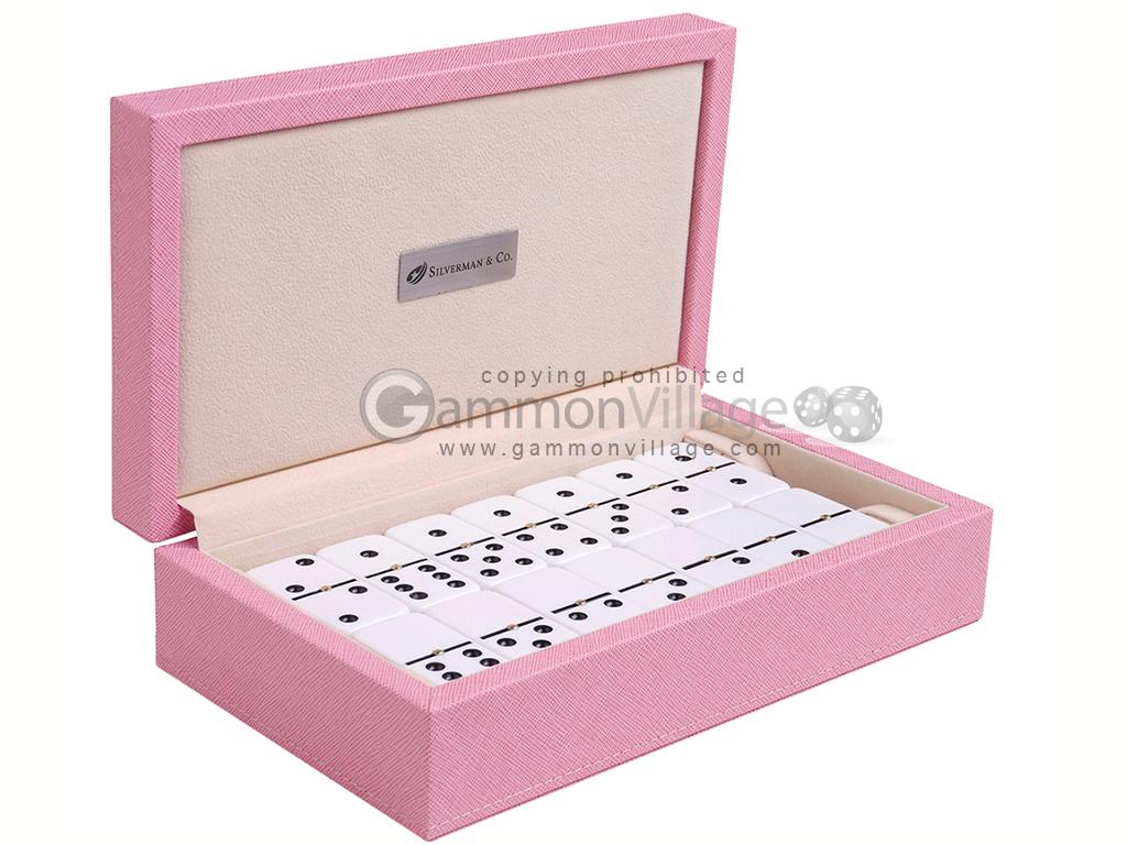 DM00001315 'Moustache' Domino Set & Box 