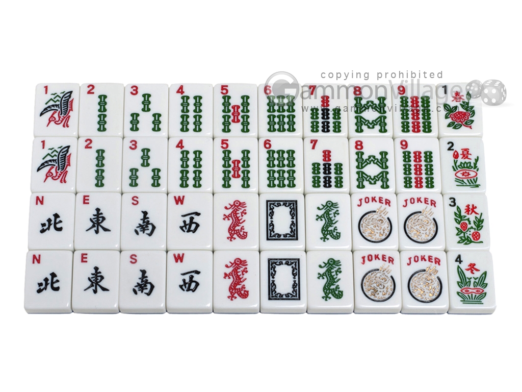 Mahjong Colored Tile 