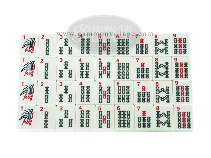 Gucci Decorative Mahjong set with crocodile case