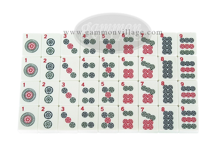 Gucci Decorative Mahjong set with crocodile case