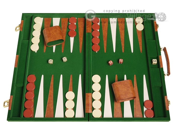 Backgammon BAMBU Green Games for a Green Planet 