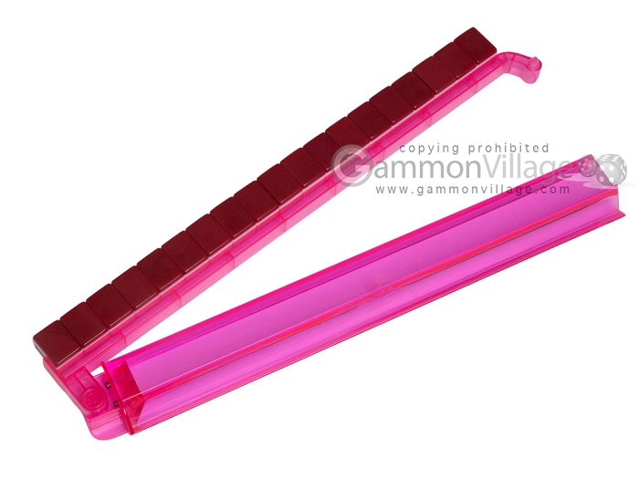 Aluminum Black Mahjong Modern Pusher Arms White//Burgundy Tiles Details about / Mah Jongg Set