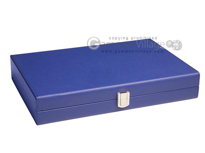 13-inch Premium Backgammon Set - Indigo Blue