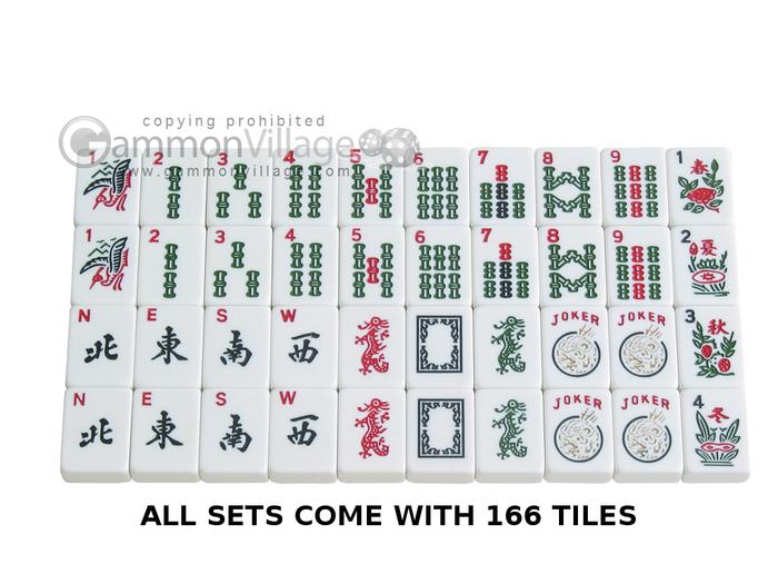 Vintage Mahjong Set 144 Tiles With 4 Tiffany Blue Rails+ Case, Mah-Jongg